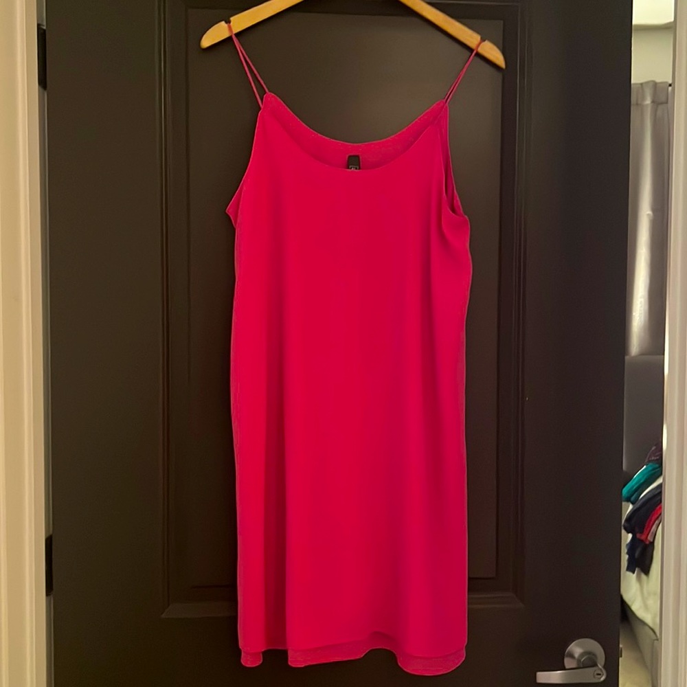 Pink dress. New and never worn but without tags.